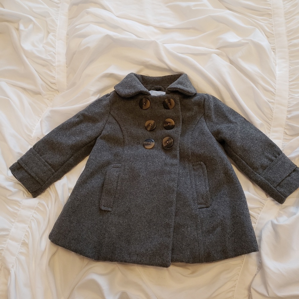 Toddler Girls Wool Coat